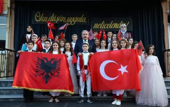 Kryetari i Asamblesë së Madhe Kombëtare të Turqisë vizitoi medresenë “Haxhi Sheh Shamia” të Shkodrës