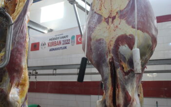 Shoqata “Istanbul” vijoi therjen dhe shpërndarjen e kurbaneve për festën e Kurban Bajramit.